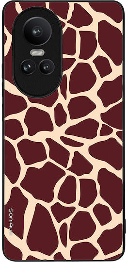 Θήκη Sonique Animal Print Series Oppo Reno10 Pro 5g Giraffe 03