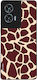 Калъф Sonique Animal Print Series Motorla Edge 50 Fusion 5g Жираф 03