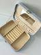 Velve Jewellery Box with Mirror White 24x17.5cm