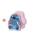 Disney Παιδικό Διακοσμητικό Μαξιλάρι Stitch Ροζ 14x15εκ.