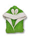 Belotex Бебешко пончо Худи Green