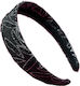 Hairutopia Black Glitter Hair Headband 30mm