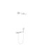 Grohe Set Mixer, Telefon & Cap Duș Îngropată pentru Duș Alb 4005176409905