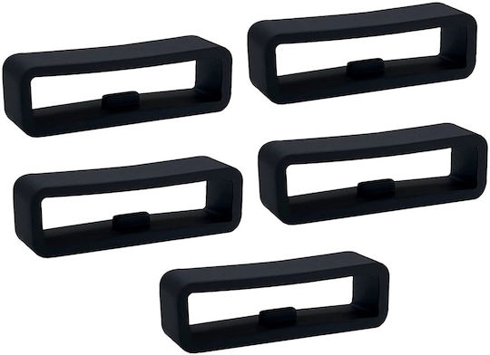 5x Curea de Schimb din Silicon pentru Ceas Garmin Fenix 26mm Neagră