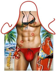 Funny Baywatch Apron Men's Model