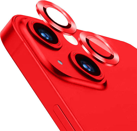 Стъкло Камера Обектив iPhone 13 13 Mini Червено