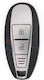 Black TPU Texture Car Key Protection Case Suzuki 1432-sc