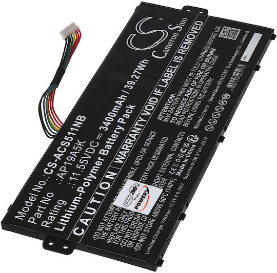Compatible Battery for Acer Chromebook / Aspire Acer Chromebook Spin 511 R752T, Aspire 5 SP314-54N