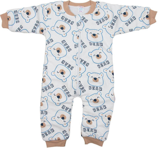 Kamtex Baby Winter Sleeping Bag with Feet Sky Blue