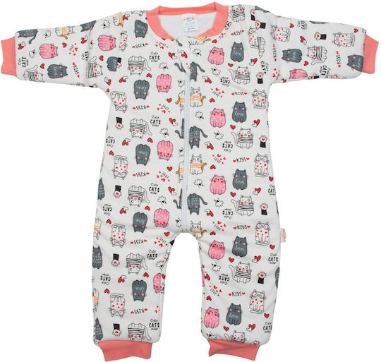 Kamtex Baby Winter Sleeping Bag with Feet Coral