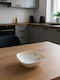 Galifas Glass Salad Bowl White 14.5x14.5x5cm