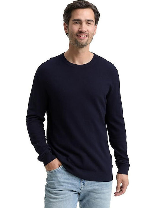 Tom Tailor Pulover cu mânecă lungă Blue