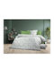 Dimcol Μυρτώ Σετ Σεντόνια Μονά 160x240εκ. 351 Green (3τμχ)
