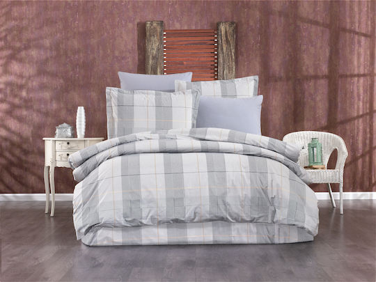 Dimcol Huse Pentru Pilote Simplu 160x240cm Antigona 339 Gri 339