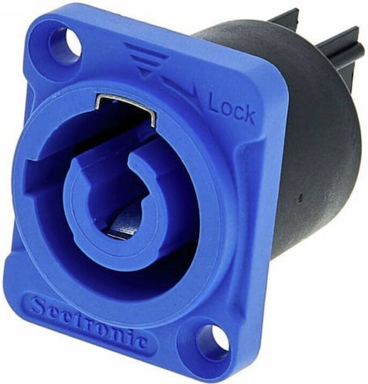 Βύσμα Σασί Powercon Ρεύματος Εισόδου.seetronic Blue