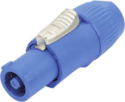 Speakon Ρεύματος Εισόδου Προέκτ 3pc-bl Lx-audio Blue Powercon 57501-200 Speakon Ρεύματος Εισόδου Προέκτ 3pc-bl Lx-audio Blue Powercon 57501-200