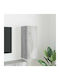 Wand Kremasto Noutlapi Salonio Apo Moiresanida Gray Somoma 30x31x80cm