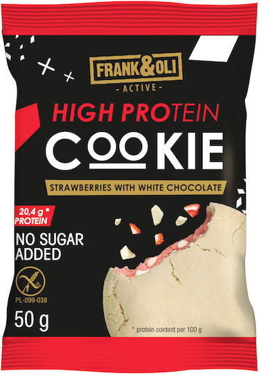 Frank&Oli Biscuits Protein Oats With Filling Sugar Free 1pcs 50gr