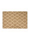 Beliani Rectangular Jute Rug Beige 160x230cm