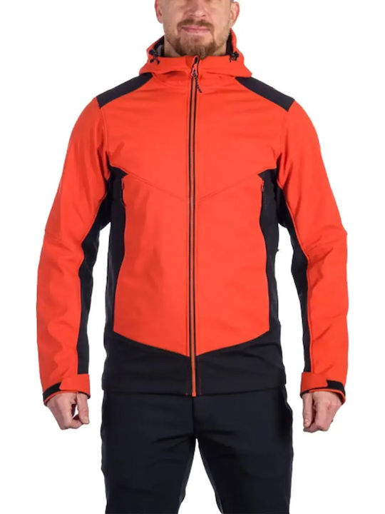 Hybrid Jacket Red, Black