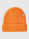 Beanie Unisex Σκούφος Πλεκτός σε Πορτοκαλί χρώμα