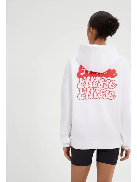 Ellesse Women's Sweatshirt Hooded Ecru