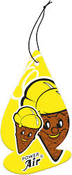 Power Air Car Air Freshener Tab Pendand Fresh Smile Vanilla