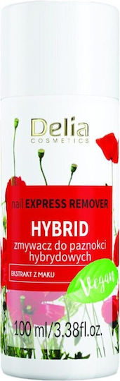 Delia Cosmetics Acetone Nail Polish Remover Hybrid Polish 100 Ml