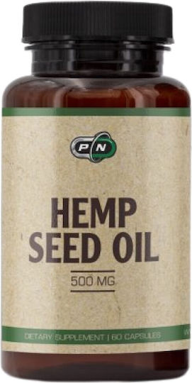 Pure Nutrition Hemp Seed Oil 500mg 60 capace