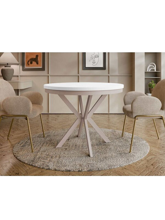Oswego 155 Rund Tisch Speisesaal Holz Cashmere,...