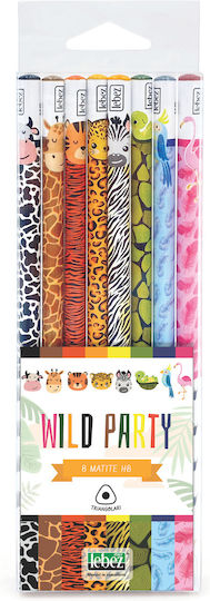Grafit Bleistift Tiermuster HB Set 8 Stücke