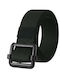 Wide Elastic Men's Belt Knitted Green