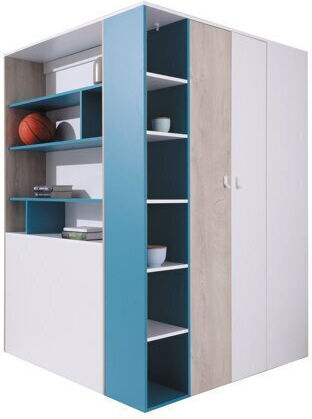 Camteso 113 Τρίφυλλη Ντουλάπα Γωνιακή 135x135x190cm Camteso 113 Τρίφυλλη Ντουλάπα Γωνιακή 135x135x190cm