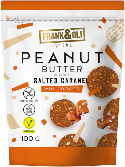 Frank&Oli Biscuits Protein Oats Sugar Free Vegan 1pcs 100gr