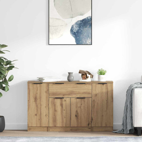 Συρταριέρα Κρεβατοκάμαρας Artisan Oak 120x30x70cm