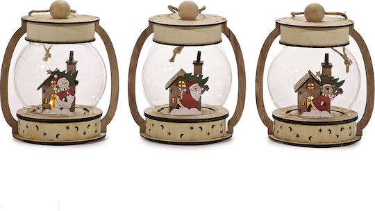 ArteLibre Christmas Lantern 17x12cm