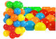 Lean Toys Bälle für den Spielplatz Rote