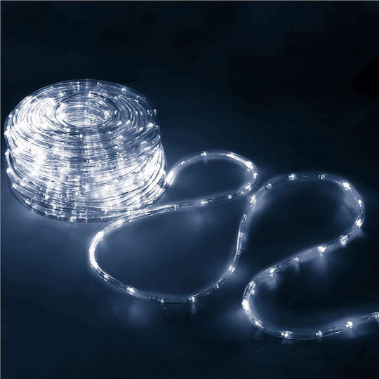 Țeavă luminată 240 Becuri Alb rece cu Dimmer 10m IP44