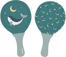 Set 2 Rachete De Plajă Whale Teal Monnëka