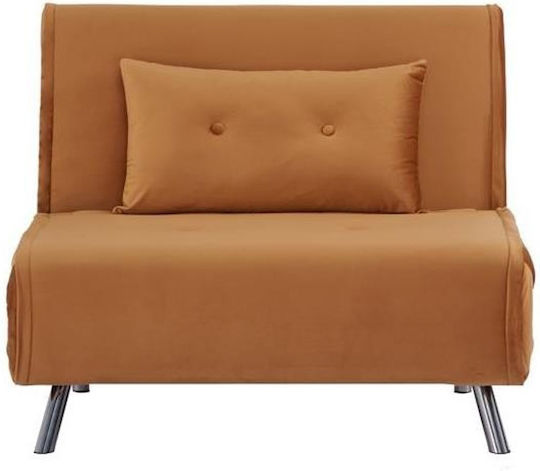 Armchair Bed Dark Orange 100x91x92cm
