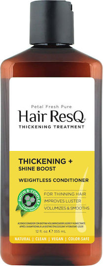 Balsam Tratament Îngroșare Păr Strălucire Hair Resq Petal Fresh Pure 355 Ml