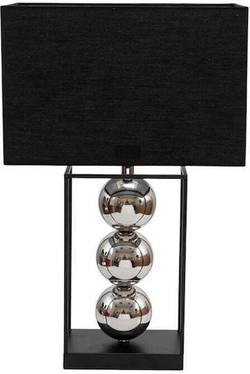Zen Collection Metal Lampă de masă cu Abajur Negru și Bază