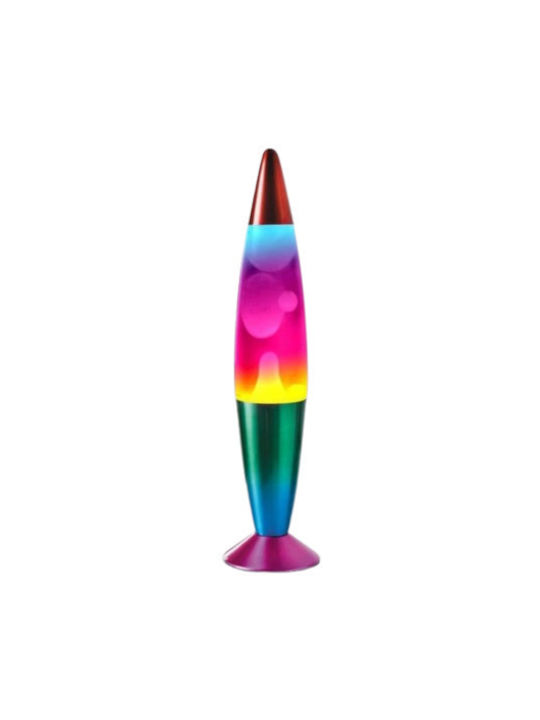 Romvous Διακοσμητικό Φωτιστικό E14 Lava Lamp 39x39εκ.