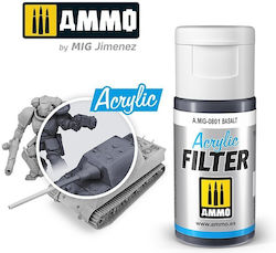Ammo Acrylic Χρώμα Μοντελισμού Basalt 15ml