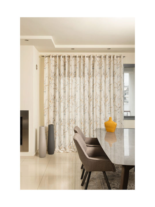 Mattex Перде с Копчета Бяло 200x280см