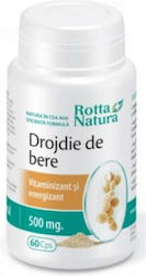 Drojdie de Bere 500mg Rotta Natura 60 Capsule Drojdie de Bere 500mg Rotta Natura 60 Capsule