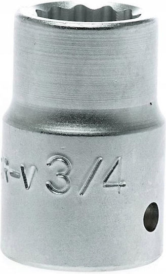 Teng Tools Καρυδάκι με Καρέ Υποδοχής 3/4" Διάμετρος 3/4"