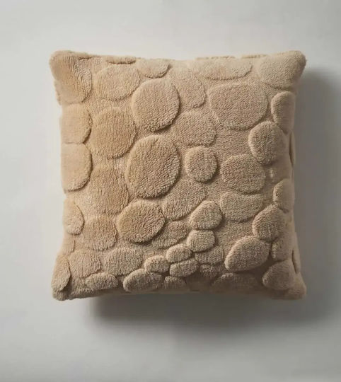 Gofis Home Decorative Pillow Case Drusilla From Furry 168/04 Achillea Yellow 43x43cm