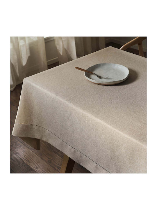 Gofis Home Tablecloth Meriol Light Coffee 188/13 150x310cm