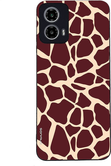 Калъф Sonique Animal Print Series Motorla Moto G34 5g Жираф 03